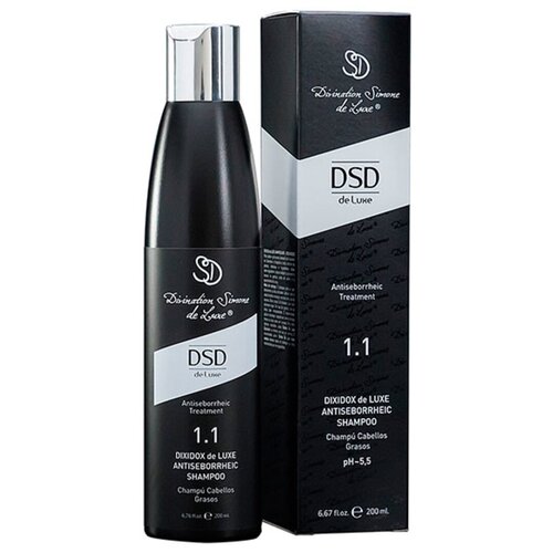 DSD De Luxe Antiseborrheic treatment Shampoo № 1.1 - Антисеборейный шампунь Диксидокс Де Люкс 200 мл
