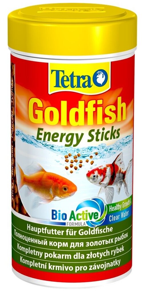Корм для рыб TETRA Goldfish Energy Sticks 100мл. палочки - фотография № 15