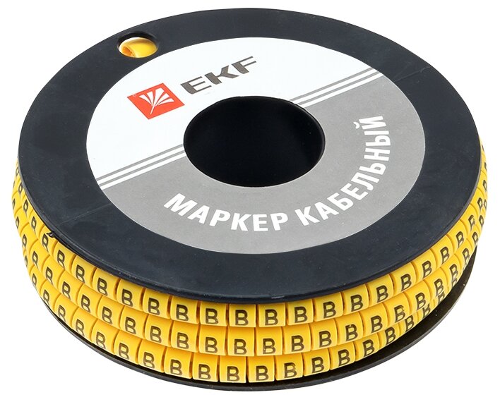 Маркировка кабельная EKF plc-KM-4-B