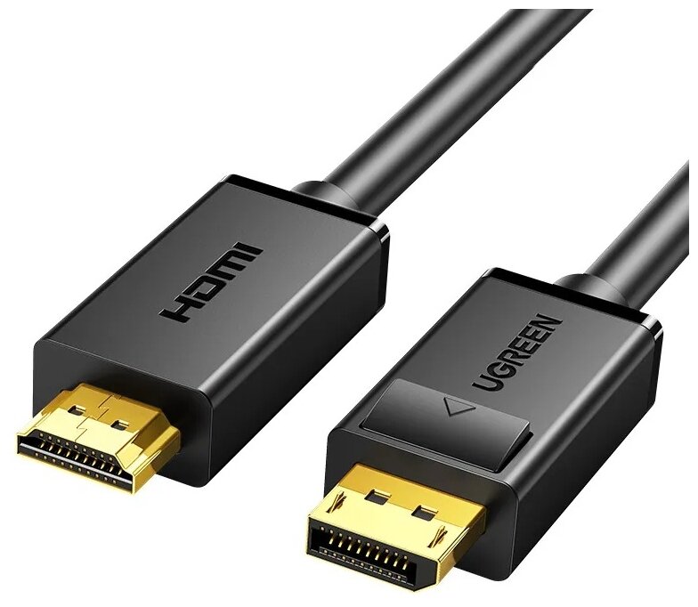 Кабель интерфейсный DisplayPort-HDMI UGREEN - фото №1