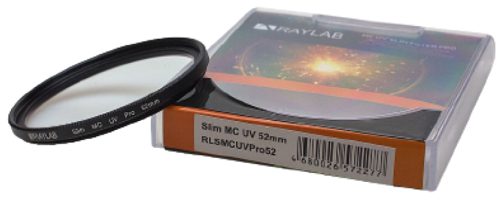 Фильтр защитный ультрафиолетовый RayLab UV MC Slim Pro 52mm