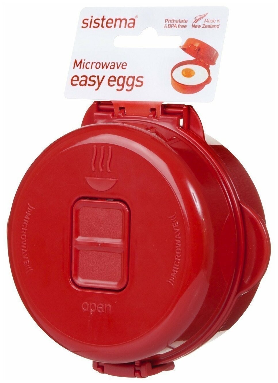 Яйцеварка Sistema Microwave 1117 Red - фото №4