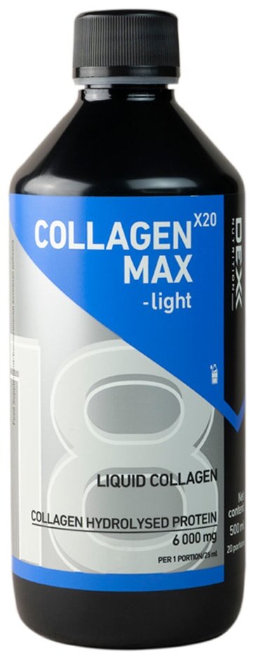 Коллаген для суставов и связок DEX Collagen Max - light 500 мл. витамины и бады