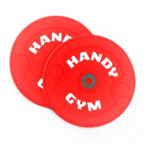 фото Красные инерционные диски handy gym