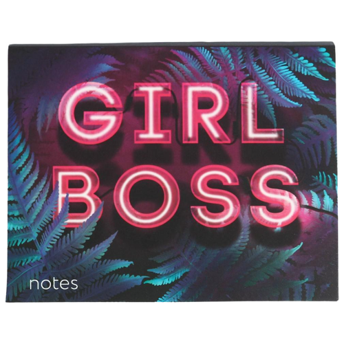 Блок бумаги для записей Girl boss, отрывные листы, 180 л.