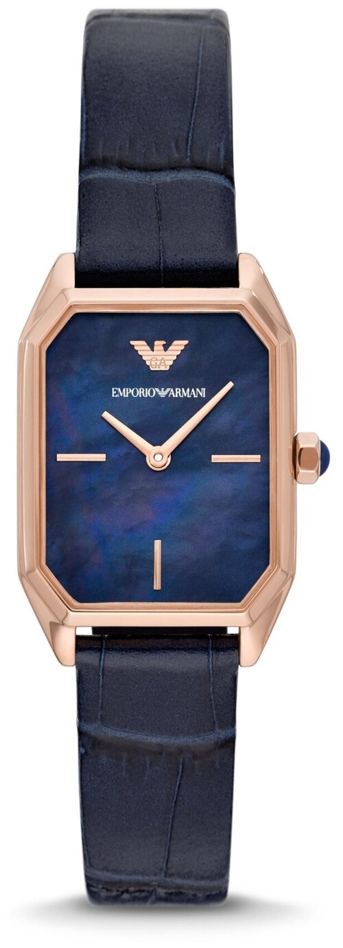Наручные часы EMPORIO ARMANI Gioia, золотой, синий