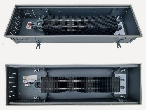 Изображение товара Внутрипольный конвектор Techno Usual KVZ 250-140-2000.00.000/С с естественной конвекцией без решетки