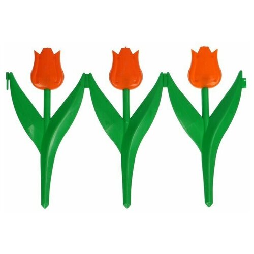 зеленый, красный, оранжевый