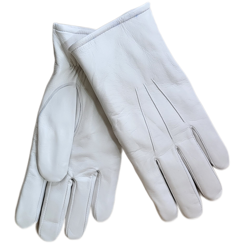 Перчатки , размер 24, белый перчатки парадные белые