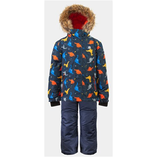 фото Комплект (куртка, полукомбинезон), gusti, gw22bs120-navy, размер 6х, рост 122см