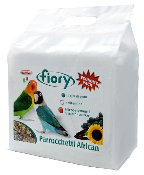 Корм для средних попугаев Fiory Parrocchetti Africa 3,2 кг