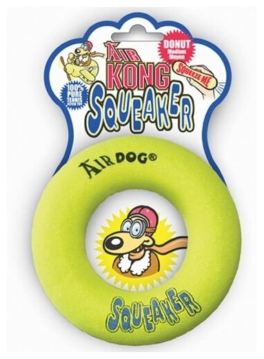 Kong Air игрушка "Кольцо среднее" для собак 12 см. - фотография № 6