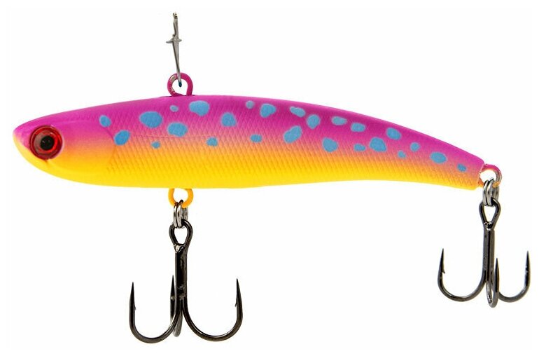Воблер для рыбалки Виб ECOPRO Nemo Slim 80 мм 22г 092-Pink Delirium-UV