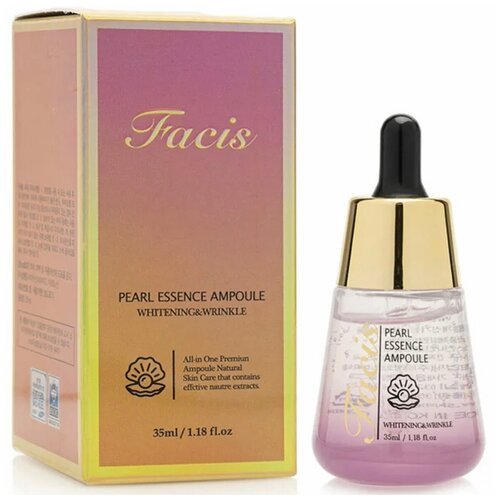 JIGOTT Facis Сыворотка для лица с экстрактом жемчуга Pearl Essence Ampoule, 35 мл