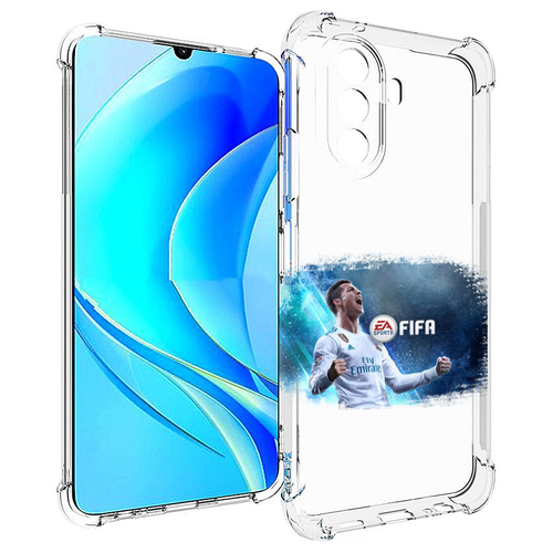 Чехол MyPads FiFA логотип для Huawei Nova Y70 / Nova Y70 Plus (MGA-LX9N) / Huawei Enjoy 50 задняя-панель-накладка-бампер чехол mypads время приключений логотип для huawei nova y70 nova y70 plus mga lx9n huawei enjoy 50 задняя панель накладка бампер