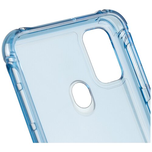 Чехол-накладка Araree M Cover для смартфона Samsung Galaxy M21, Термополиуретан, Blue, Синий, GP-FPM215KDALR чехол клип кейс samsung для samsung galaxy a10 araree a cover черный gp fpa105kdabr