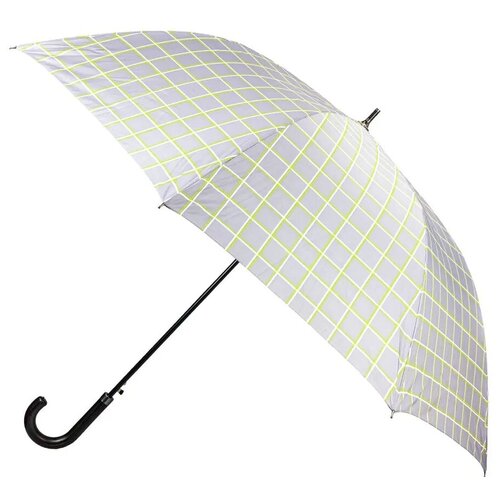 Зонт-трость Solmax, серый, белый