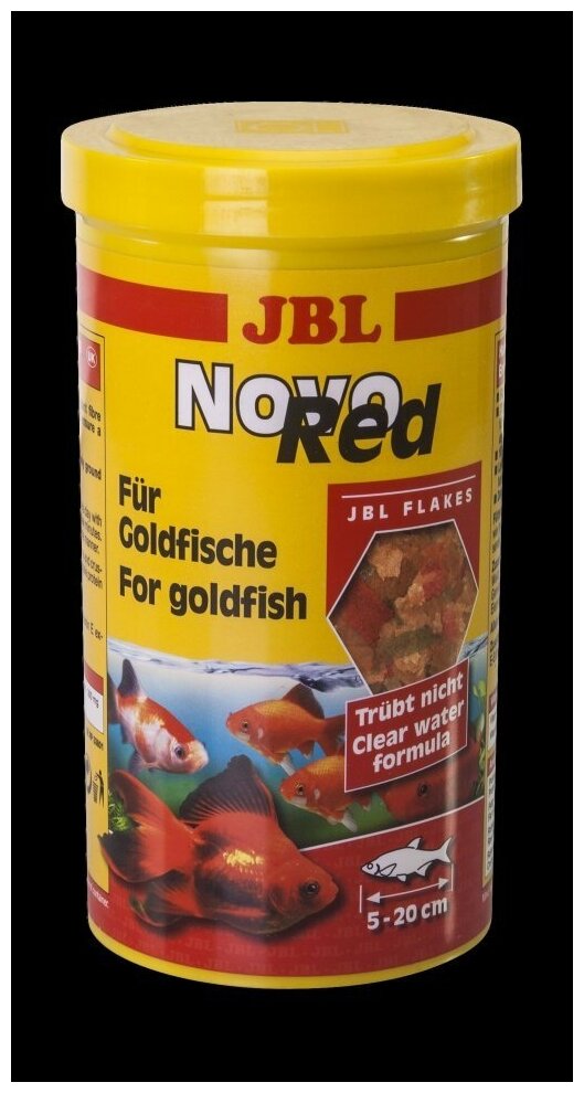 Сухой корм для рыб JBL NovoRed, 1 л, 190 г - фотография № 14