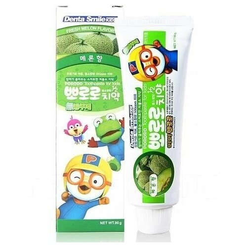 Детская зубная паста Iconix Pororo Toothpaste, 90г (дыня)