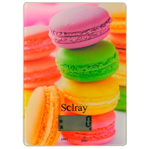 Кухонные весы Solray SLR-1914MAC, разноцветные