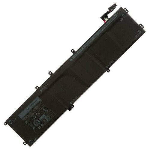 Аккумулятор ZeepDeep для ноутбука Dell Precision 5520, XPS 15 9560, 11.4V 8033mAh new uk for dell xps 15 9550 9560 9570 laptop keyboard blackit black no frame