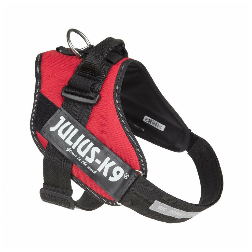 Julius-K9 шлейка для собак IDC-Powerharness 2, 71-96 см/ 28-40 кг, красная