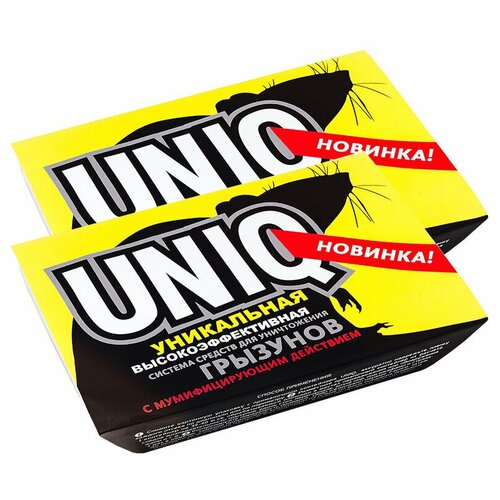 UNIQ от грызунов 150 + 100 гр, контейнер