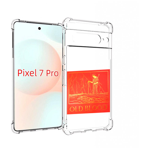 Чехол MyPads Old Blood Boulevard Depo для Google Pixel 7 Pro задняя-панель-накладка-бампер