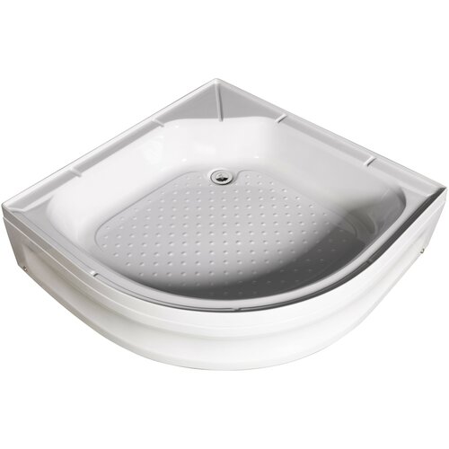 Поддон душевой River WEMOR 80/24 C полукруг 800*800*240 мм