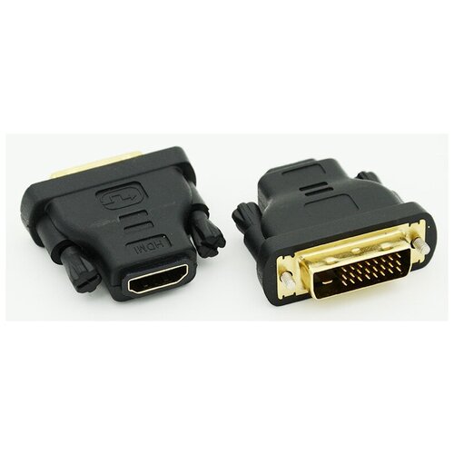 Переходник HDMI (f) DVI-D (m) (ADAPTER DVI-HDMI) переходник onetech vhd0102 hdmi dvi d