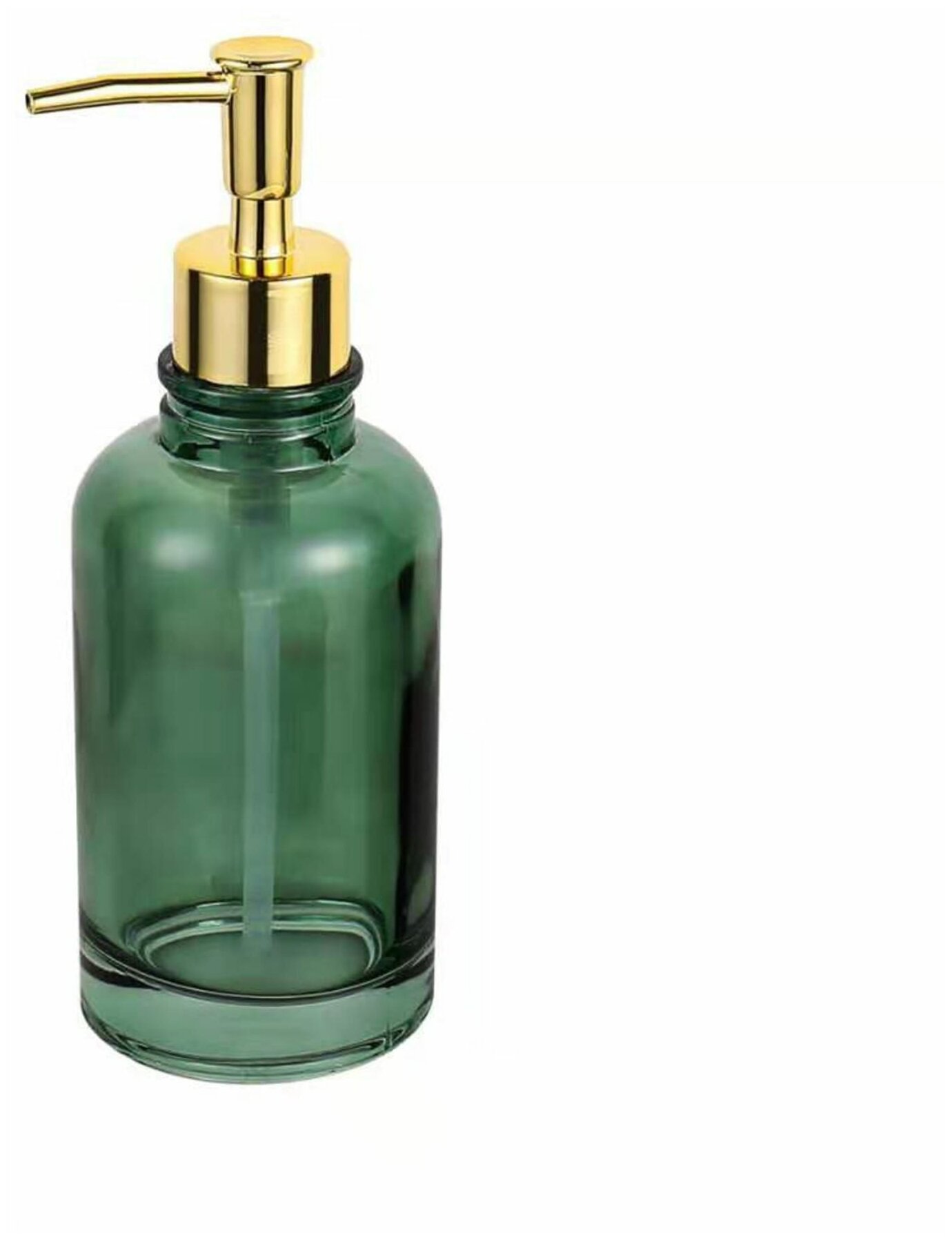 Дозатор для жидкого мыла Herr Peter цвет зелёный - фотография № 4