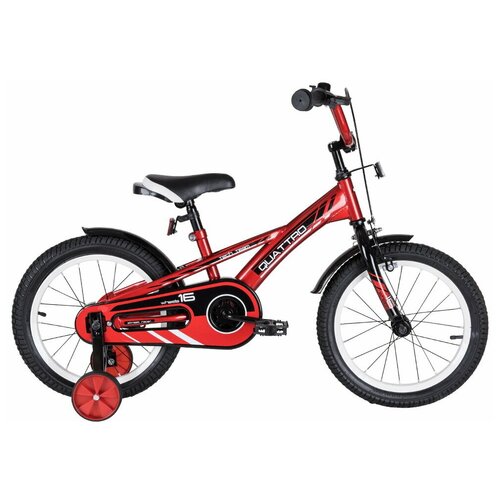 Велосипед Tech Team Quattro 14 красный сталь 832600₽