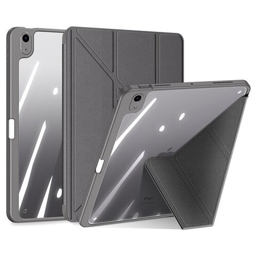 Чехол книжка Dux Ducis для Apple iPad Air 4 10.9 (2020), Air 5 10.9 (2022) Magi Series Серая чехол книжка dux ducis для apple ipad air 4 10 9 2020 air 5 10 9 2022 magi series черная