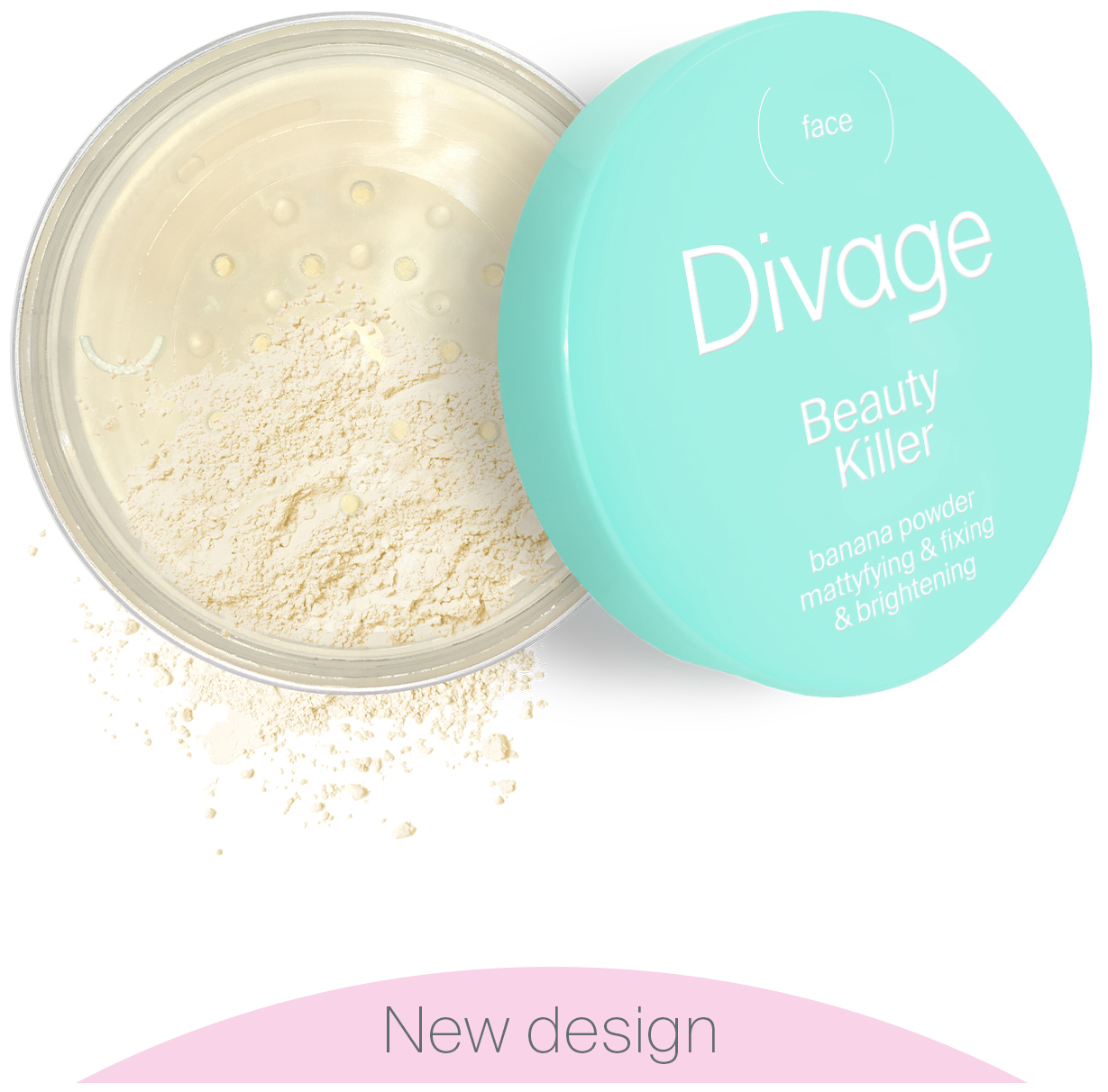 Divage Beauty Killer Banana Powder Товар Пудра рассыпчатая для лица №01 Гамма Косметик ООО - фото №11