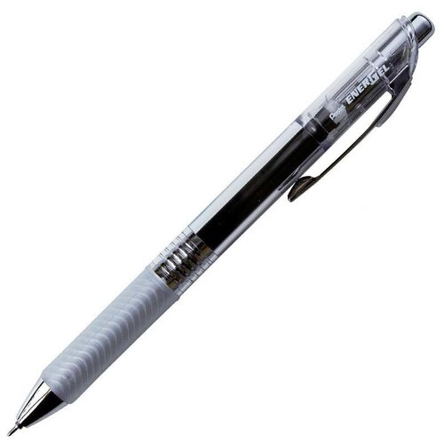 Ручка гелевая автомат. PENTEL Energel Infree 0,5мм чер, манжBLN75TL-AX комплект 7 штук ручка гелевая автомат pentel energel infree 0 5мм чер манжbln75tl ax