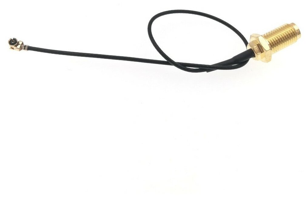Адаптеры для модема (пигтейлы) U. fl(IPEX)-SMA(female) кабель RF1.13 15см 2шт.