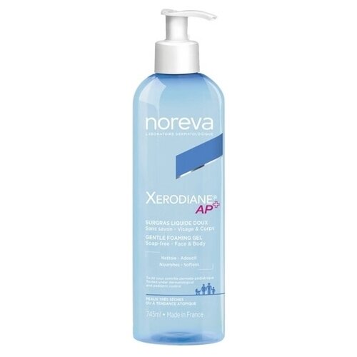 Noreva Мягкий гель для лица Xerodiane AP+ Gentle Foaming Gel Гель 745мл noreva xerodiane ap мягкий очищающий обогащенный гель 745 мл