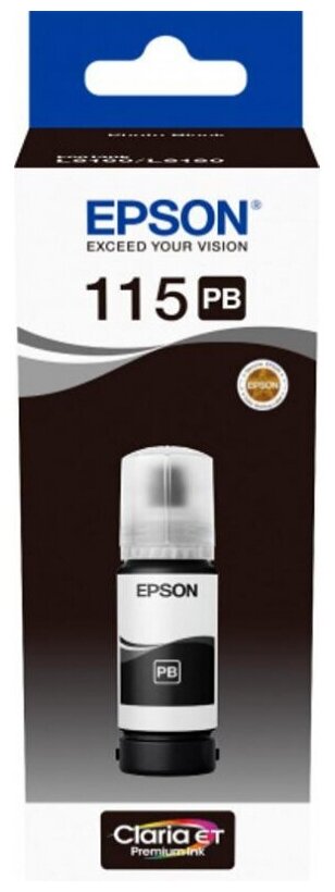 Чернила Epson Photo Black (C13T07D14A)