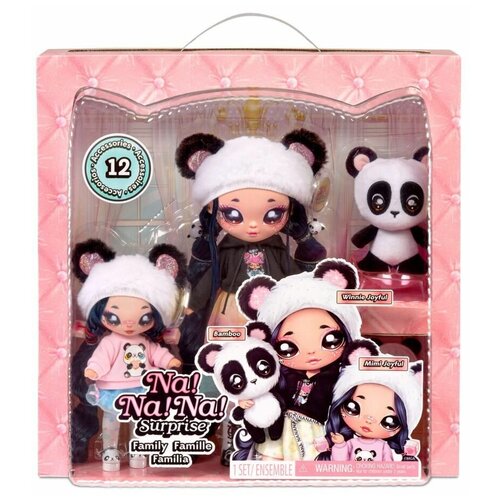 Кукла Na! Na! Na! Surprise Family PANDA. Кукла На На На Сюрприз Семья Панда MobileLCD-575979 кукла na na na sweetest hearts maria buttercup 19 см желтый 581611