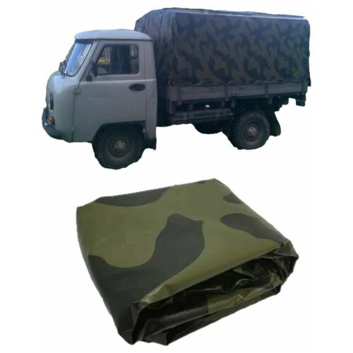 Тент на УАЗ 33036 (домиком) нового образца, камуфляж