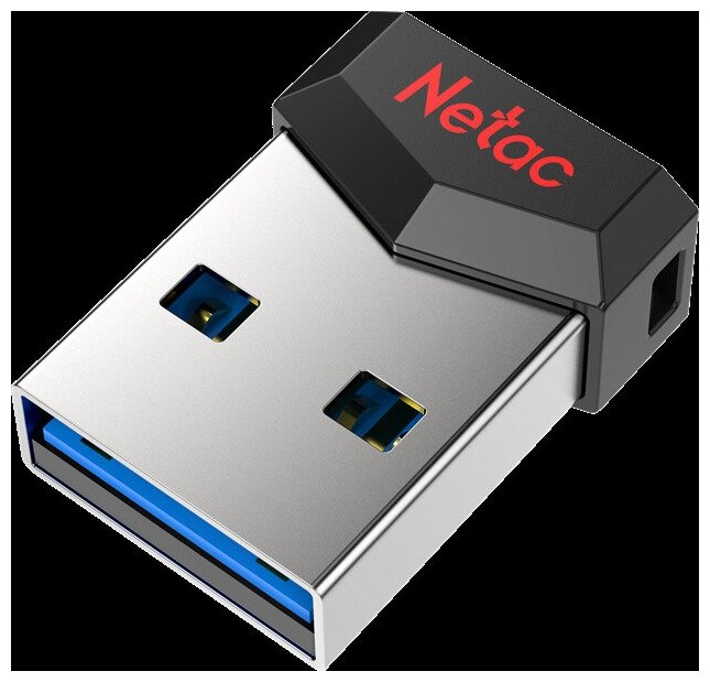 Накопитель USB 20 16GB Netac NT03UM81N-016G-20BK чёрный