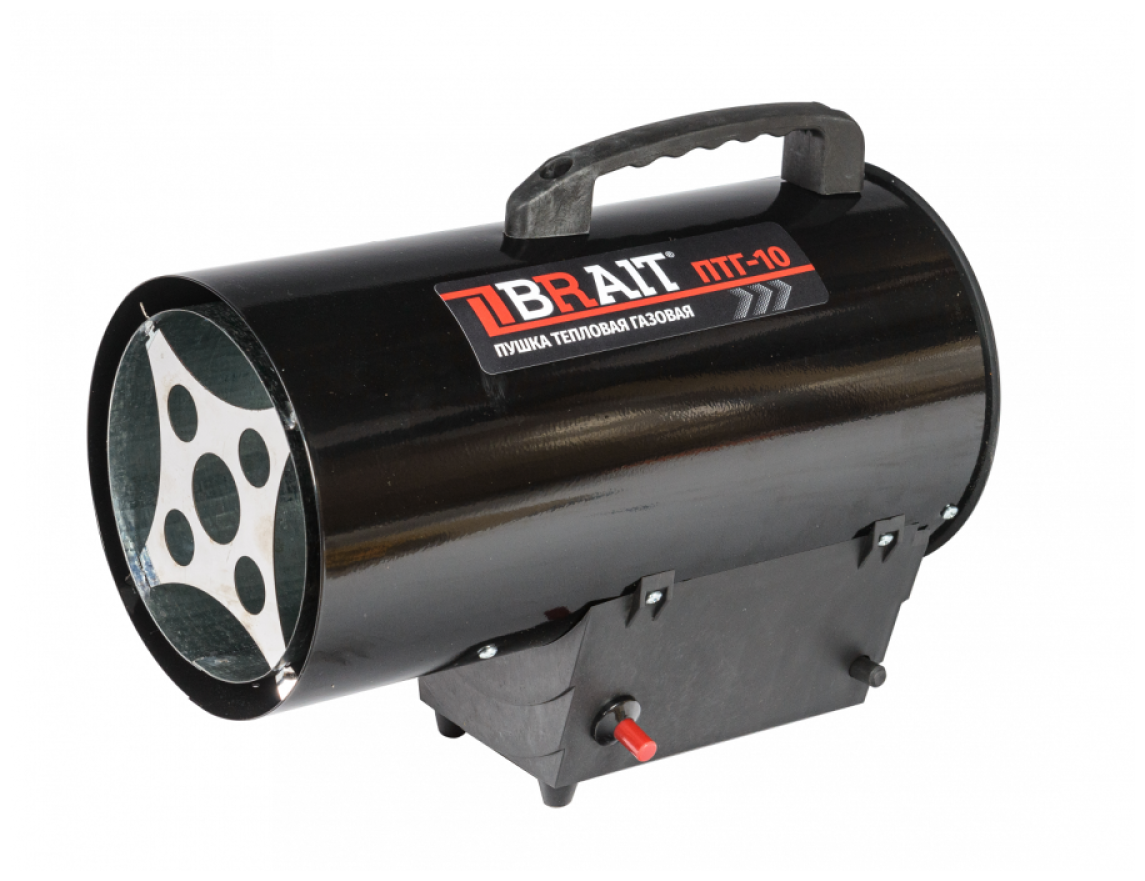 Тепловая пушка газовая / тепловентилятор газовый Brait ПТГ-10 10 кВт 300 м3/ч