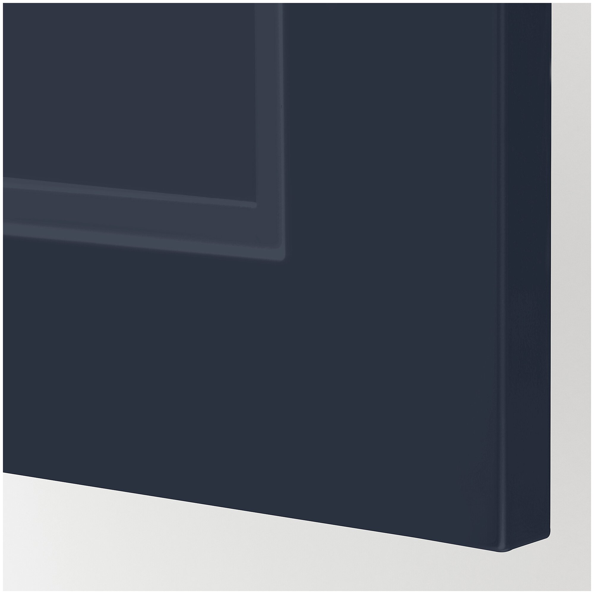 Дверца ИКЕА АКСТАД 40x60 см для кухонного гарнитура, матовый синий - фотография № 2