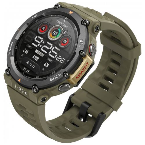 Умные часы Amazfit T-Rex 2, зеленый