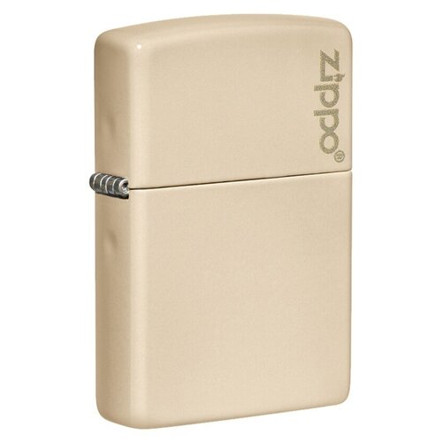 Зажигалка с покрытием Flat Sand, латунь/сталь, бежевая, глянцевая Zippo 49453ZL GS