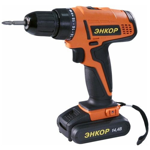 Дрель-шуруповерт аккум 144V Li220 энкор ДША-2 144ЭР10Л кейс 572000₽