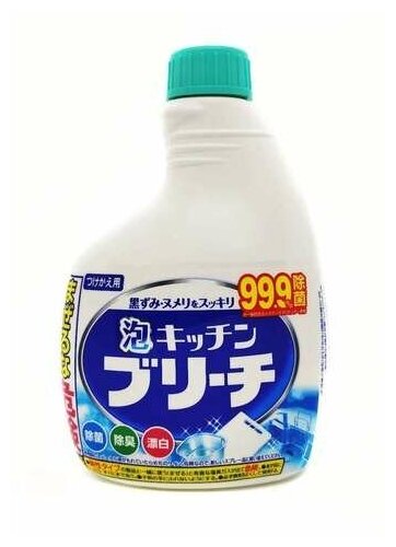 MITSUEI Антибактериальное пенное чистящее средство для кухни (запасной блок) 400 мл, Япония - фотография № 7