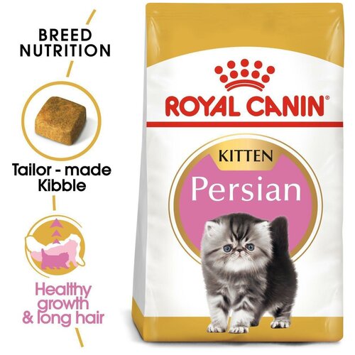 Royal Canin Kitten Persian корм для котят Персидской породы с 4 до 12 месяцев, 400 г