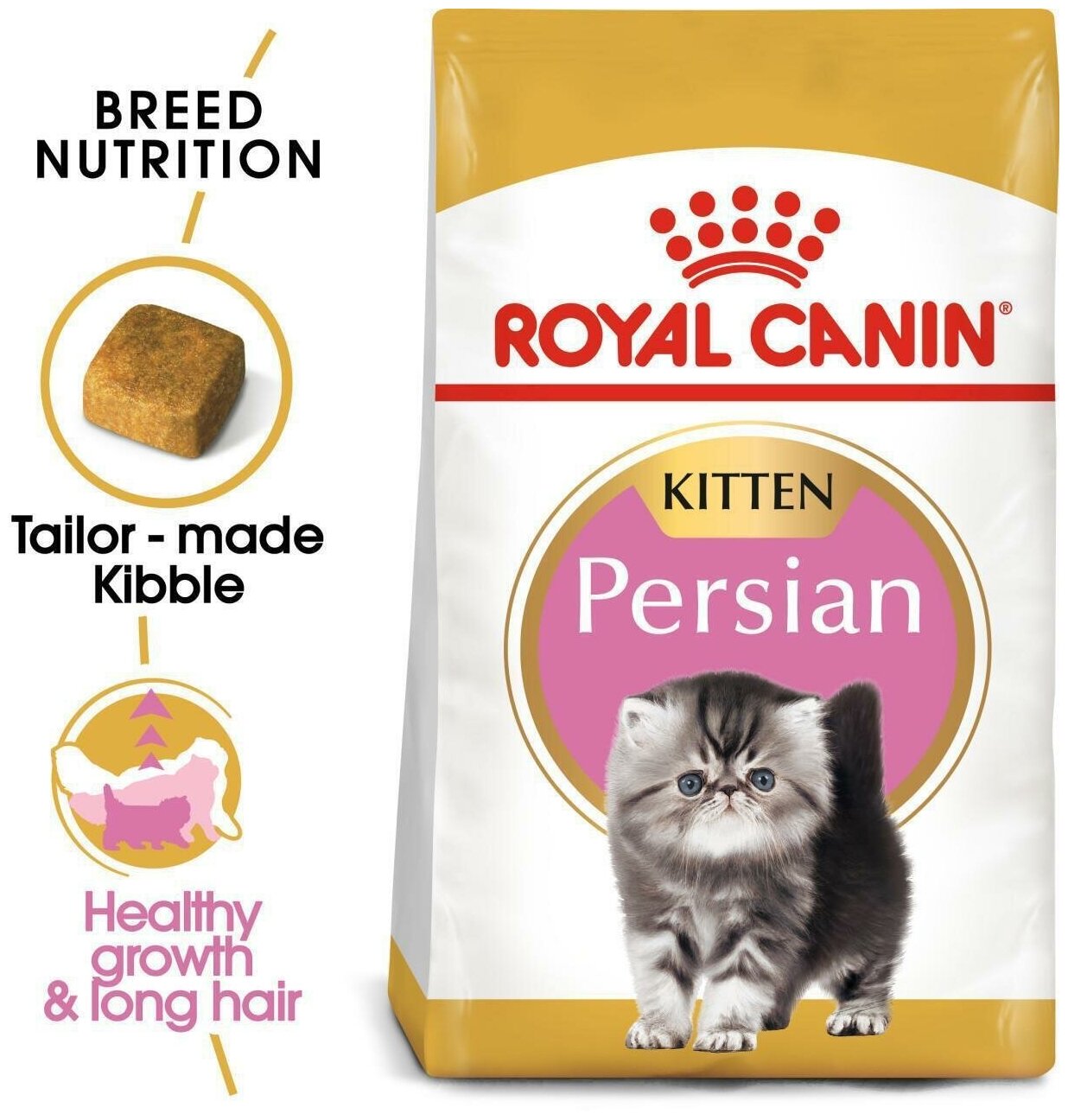 Сухой корм для котят Royal Canin KITTEN PERSIAN (киттен персиан) Birth & Growth Специальное питание для котят персидской породы в возрасте от 4 до 12 месяцев 2 кг - фотография № 9