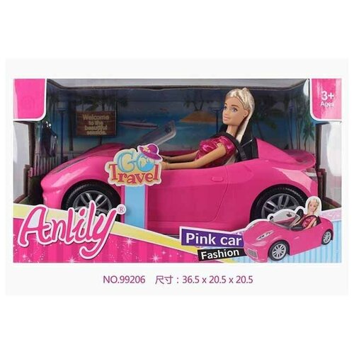 Кукла 99206 Anlily в машине в коробке